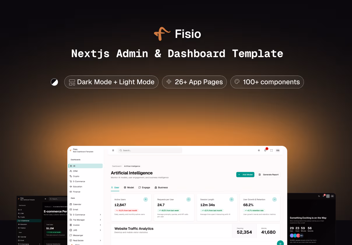 Fisio - Next.js Dashboard